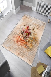 Conceptum Alfombra de Pasillo Exfab331 Multicolor 80 x 300 cm
